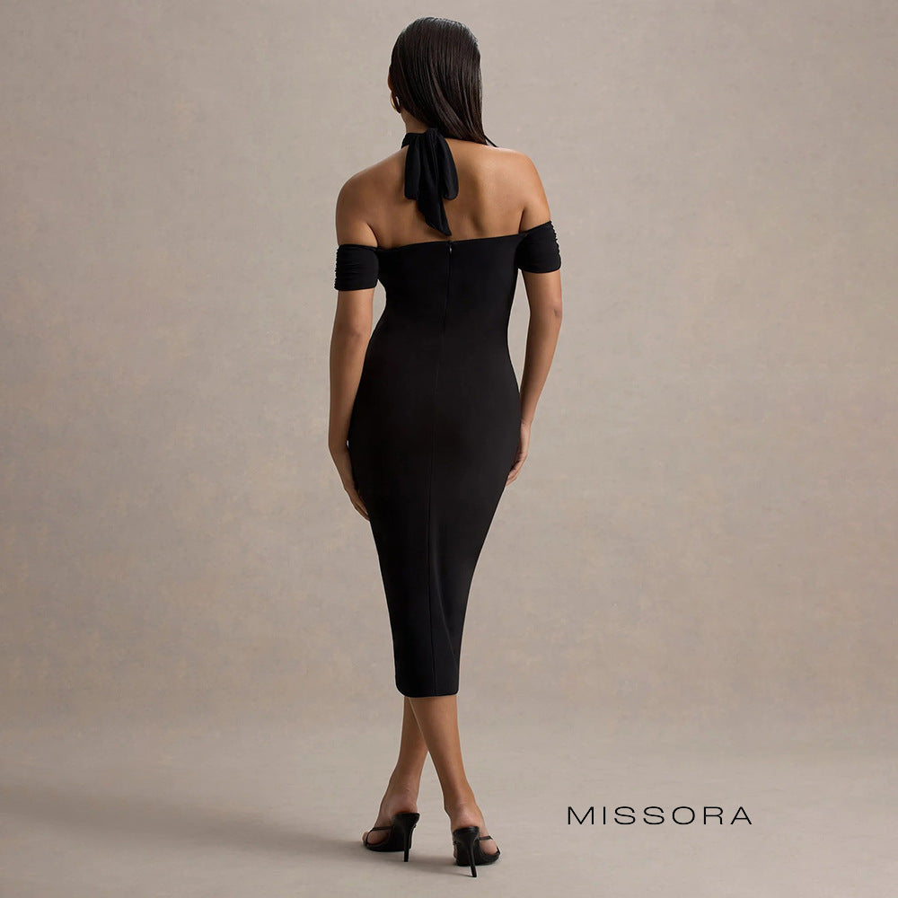 Betty Halter Tokalı Elbise [MHE5RO2T]