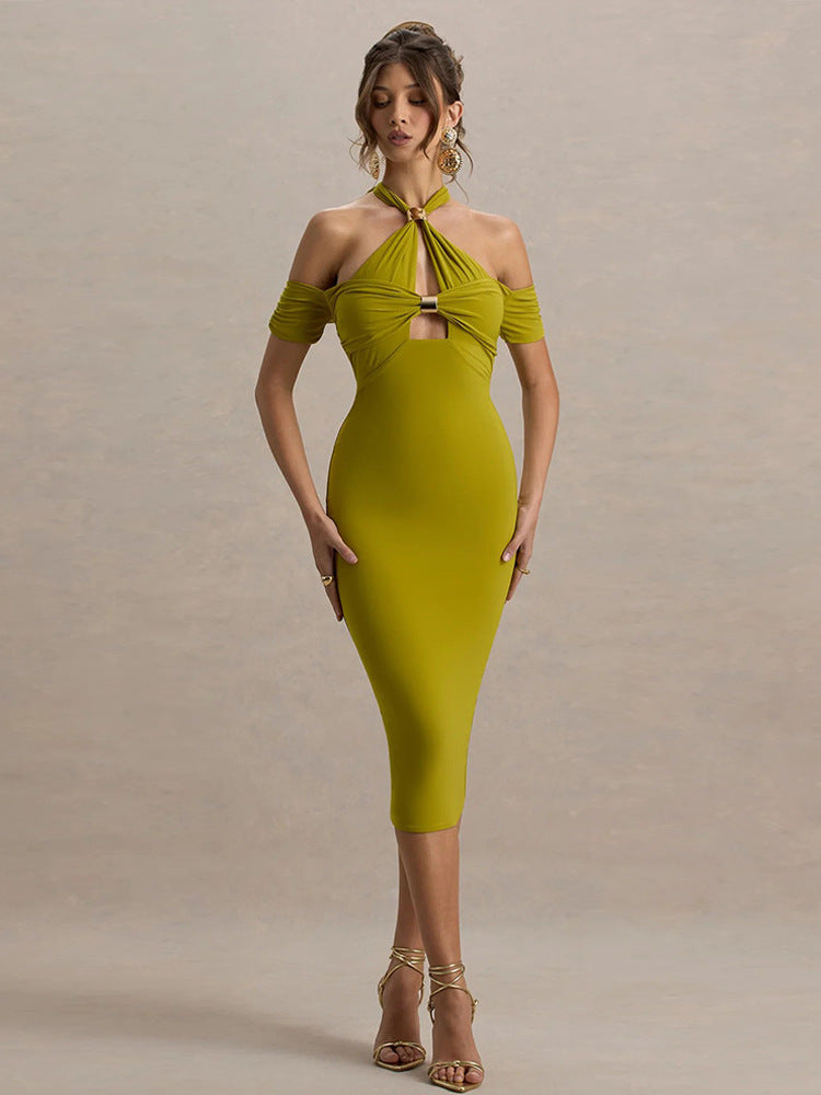 Betty Halter Tokalı Elbise [XGSJC68M]