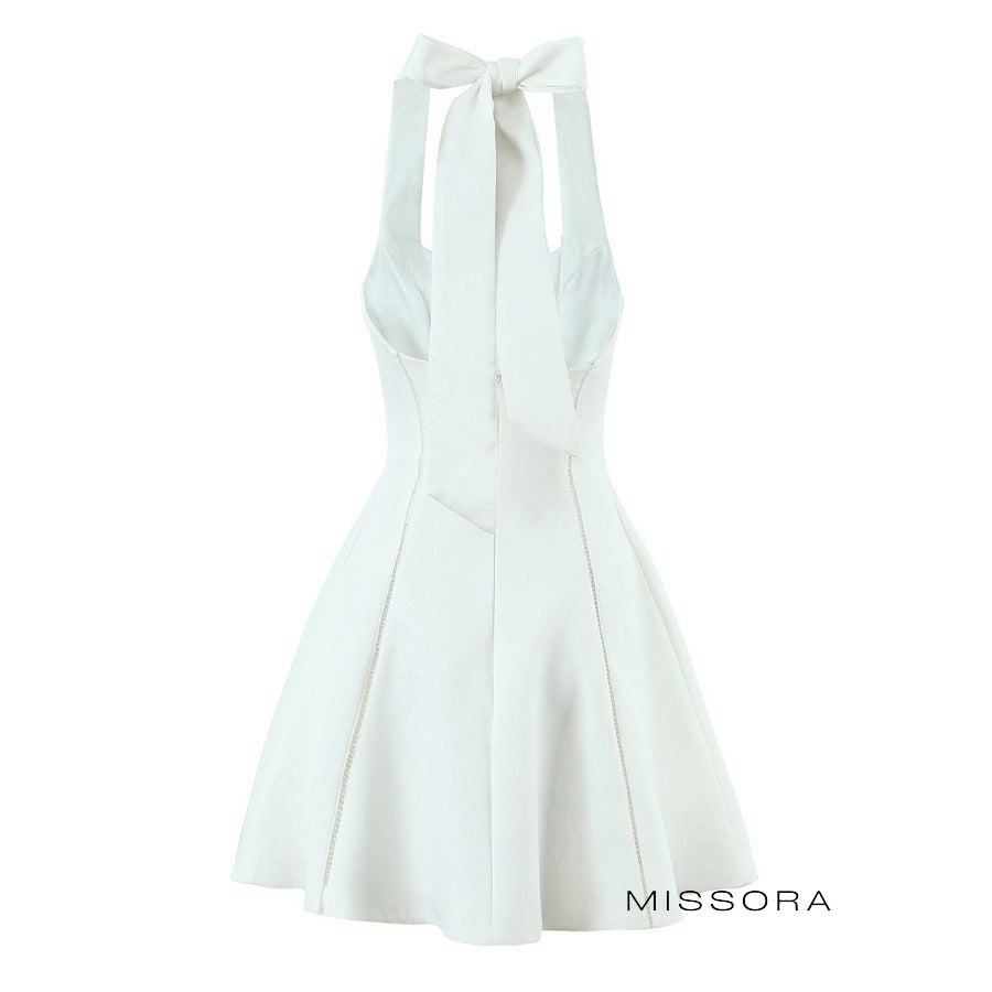 Blossom Halter Mini Elbise [EHPHW1B3]