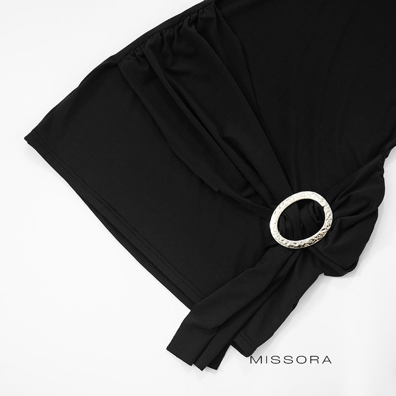 Bostyn Metal Detaylı Mini Elbise [L0KE9SCF]