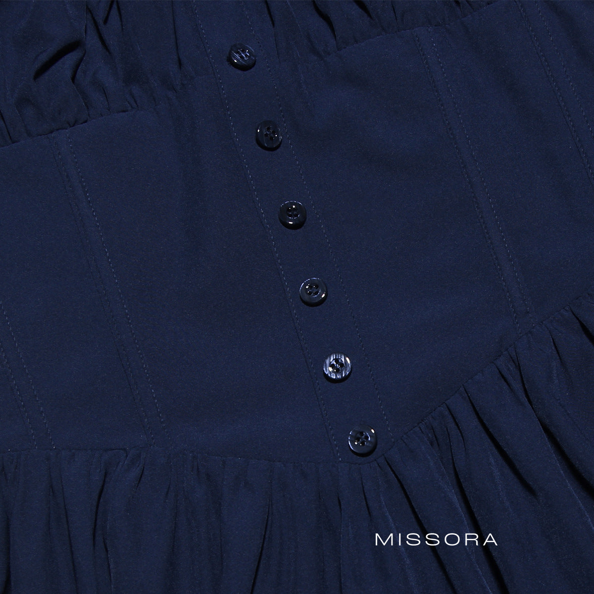 Bridgette Balon Kollu Mini Elbise [EFVIQX4N]