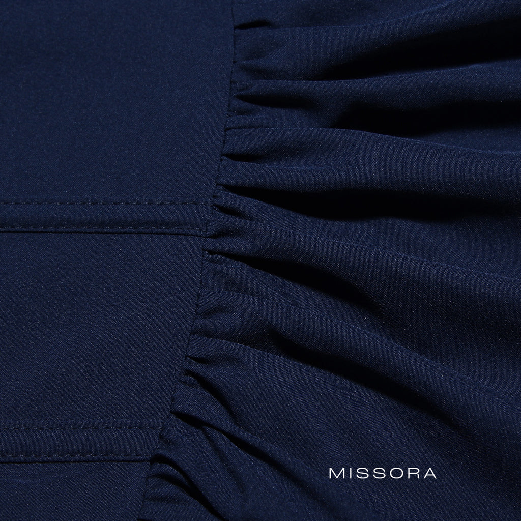 Bridgette Balon Kollu Mini Elbise [IQ4AVMMH]