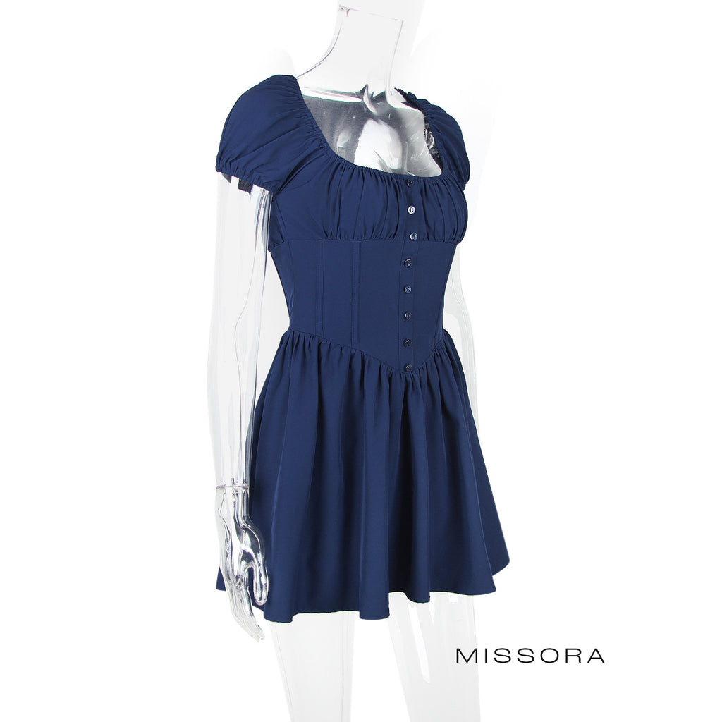 Bridgette Balon Kollu Mini Elbise [390HKQ9F]