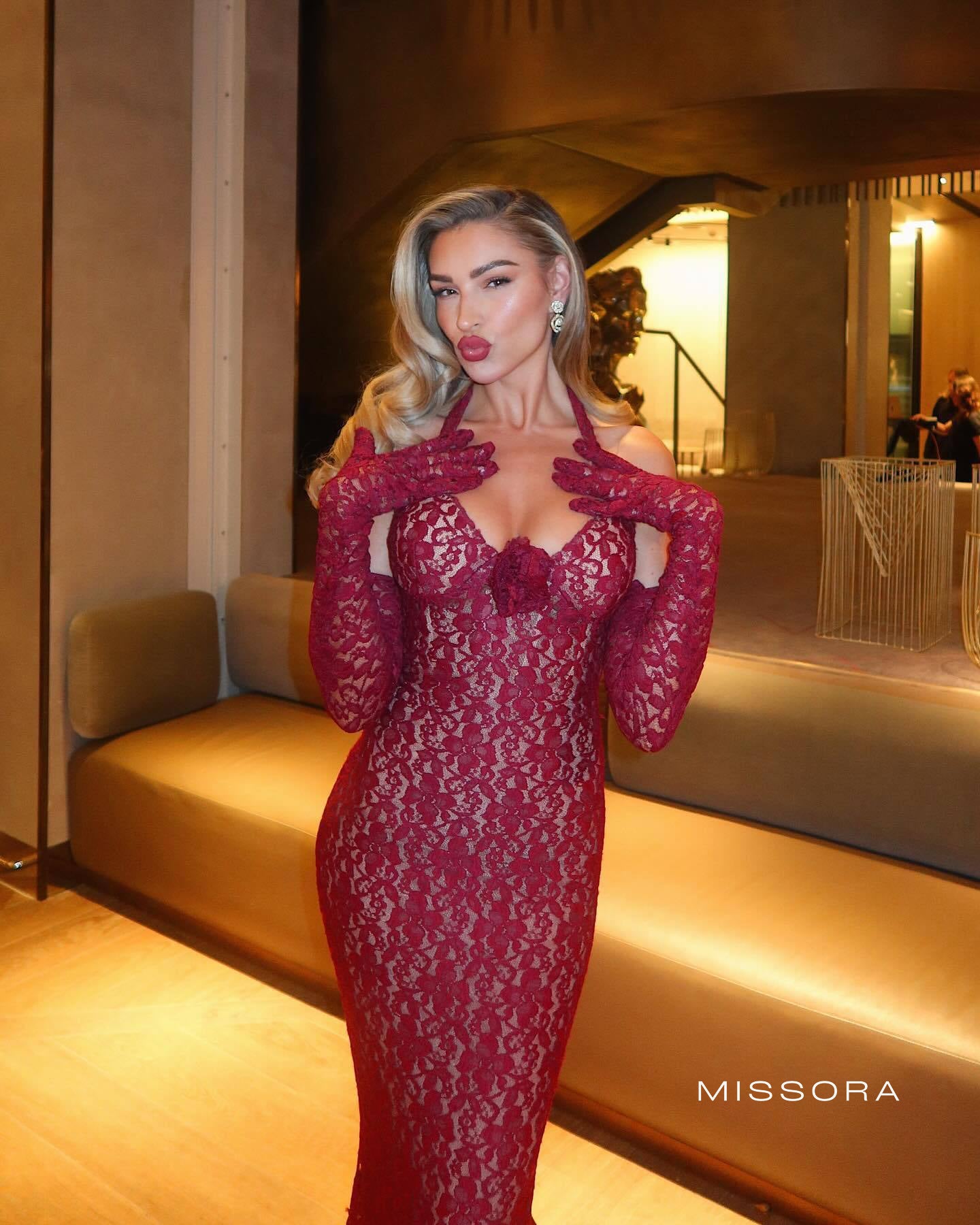 Bryanna Halter Denizkızı Elbise [JG7X4CUF]