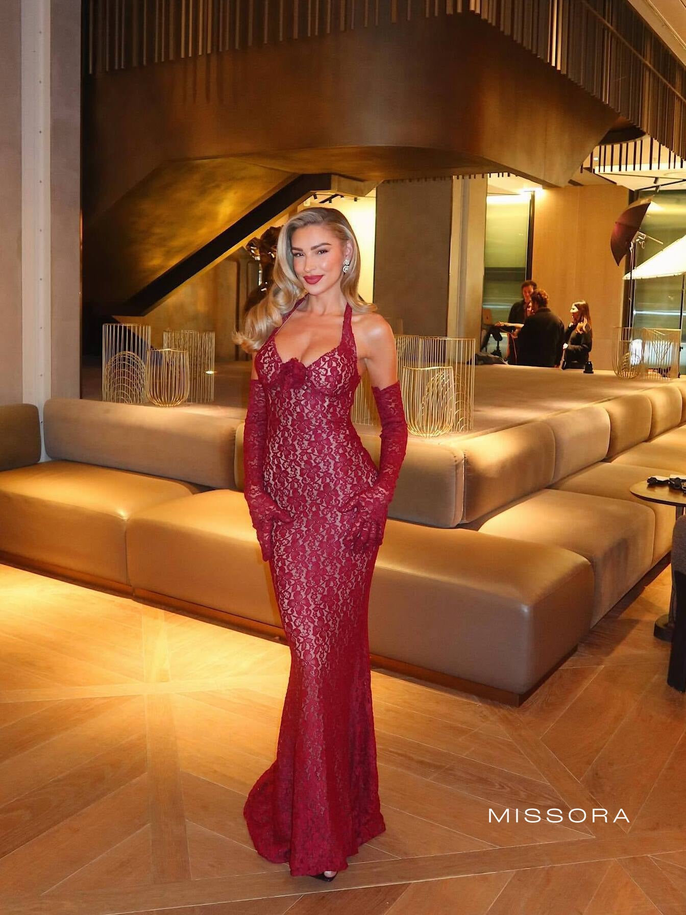 Bryanna Halter Denizkızı Elbise [O9NEKOPU]