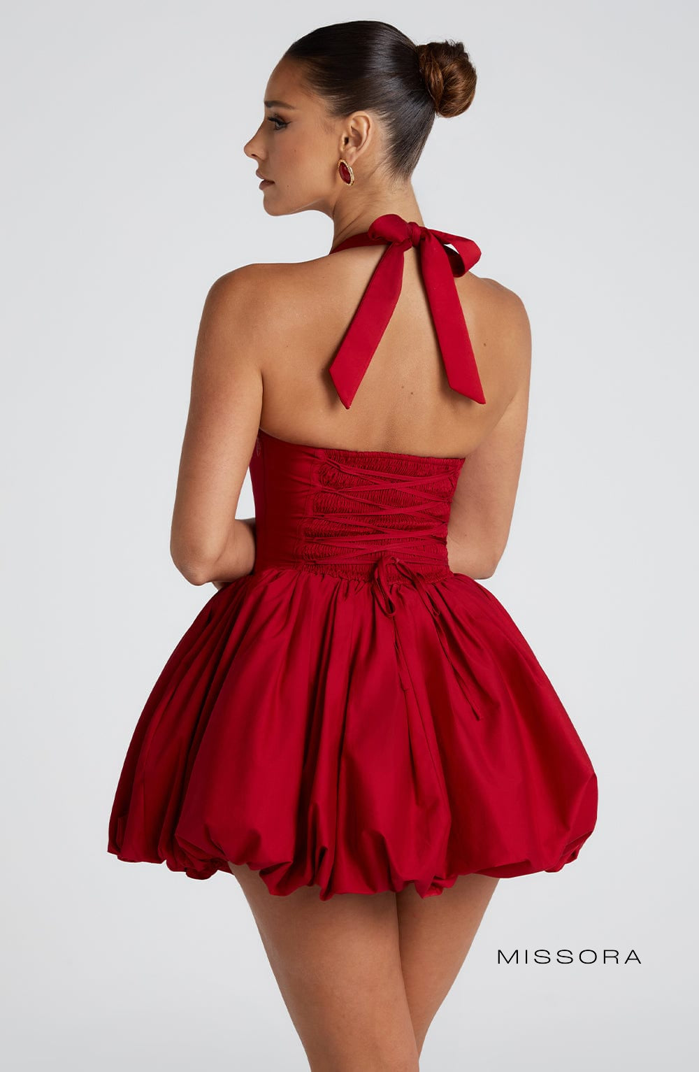 Missora Bryleigh Puffball Mini Dress