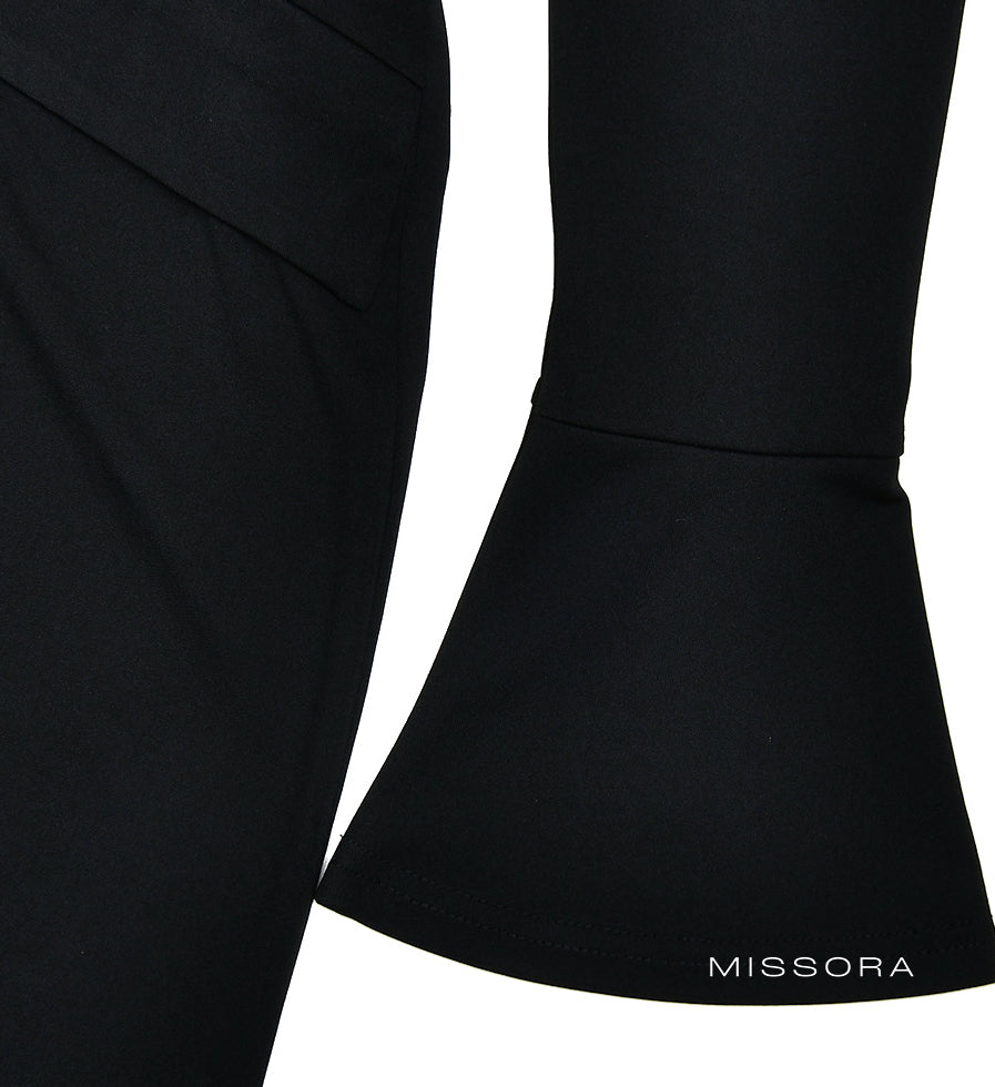 Carissa Uzun Kollu Yırtmaçlı Maksi Elbise [IKB6EDRQ]