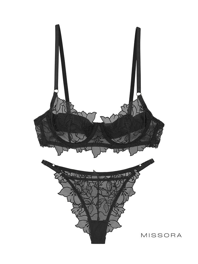 Catherine Transparan Dantel Takım [144SA3F1]