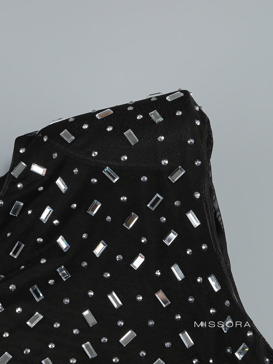 Ceanna Işıltılı File Maksi Elbise [294J7PVJ]