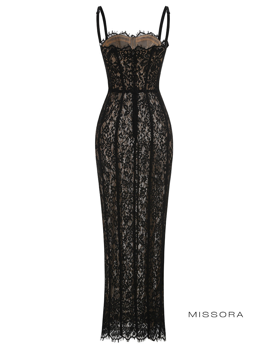 Colleen Dantel Maxi Elbise [SSGMP0EM]