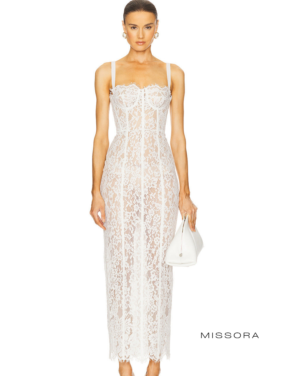 Colleen Dantel Maxi Elbise [H9HCR5OC]