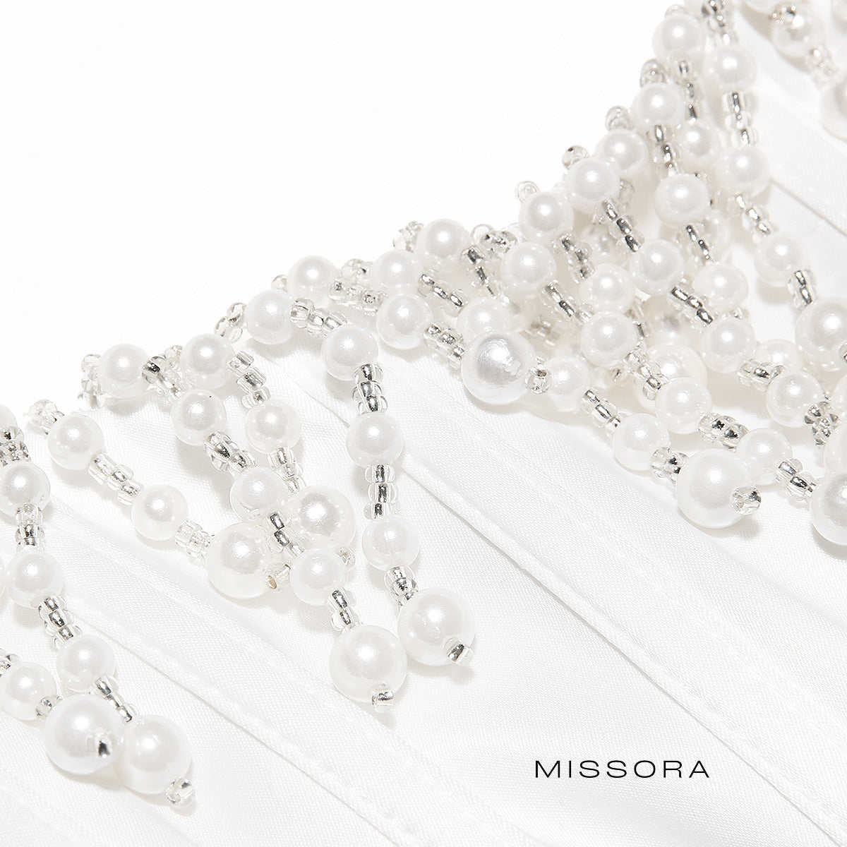 Daira Saten Balenli Mini Elbise [ACX93O1U]