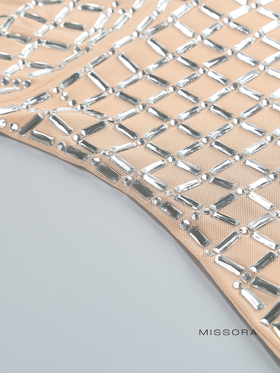 Deasia Taşlı Askılı Mini Elbise [1T0BC1F6]