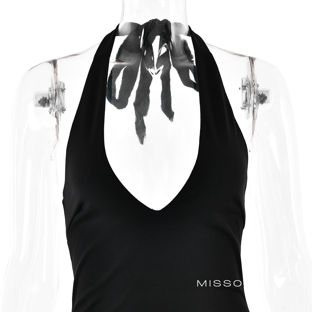 Dyani Halter Maxi Elbise [DF0KE6Y6]