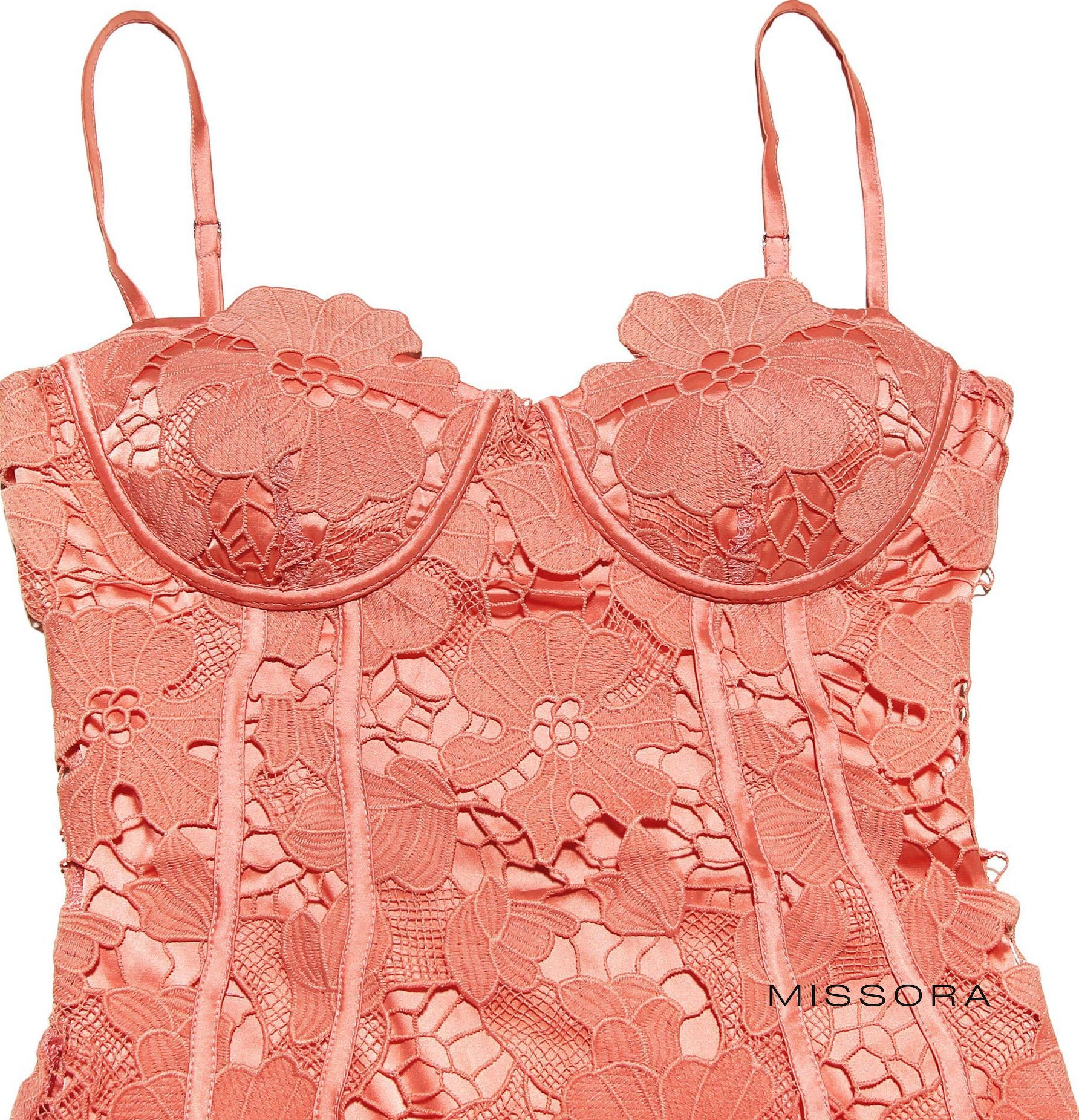 Elayne Dantelli Mini Elbise [VZH7PER8]