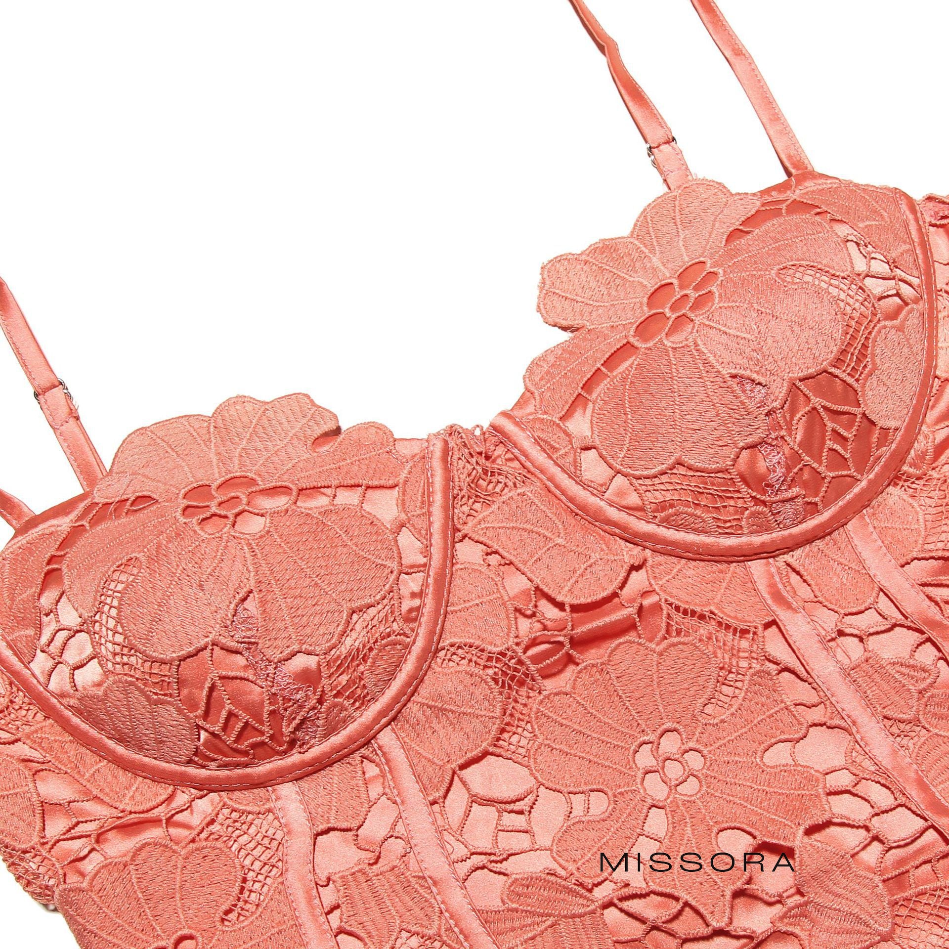 Elayne Dantelli Mini Elbise [ZV235A6H]