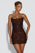 Missora Elliette Rhinestone Corset Dress