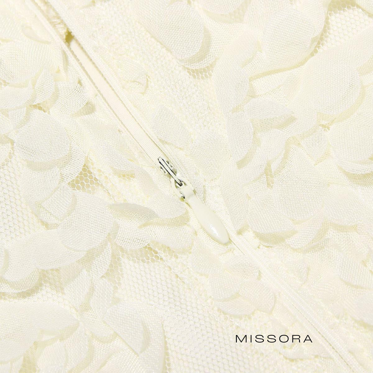 Ellora Çiçek Dokulu Midi Elbise [NDYPI0WJ]