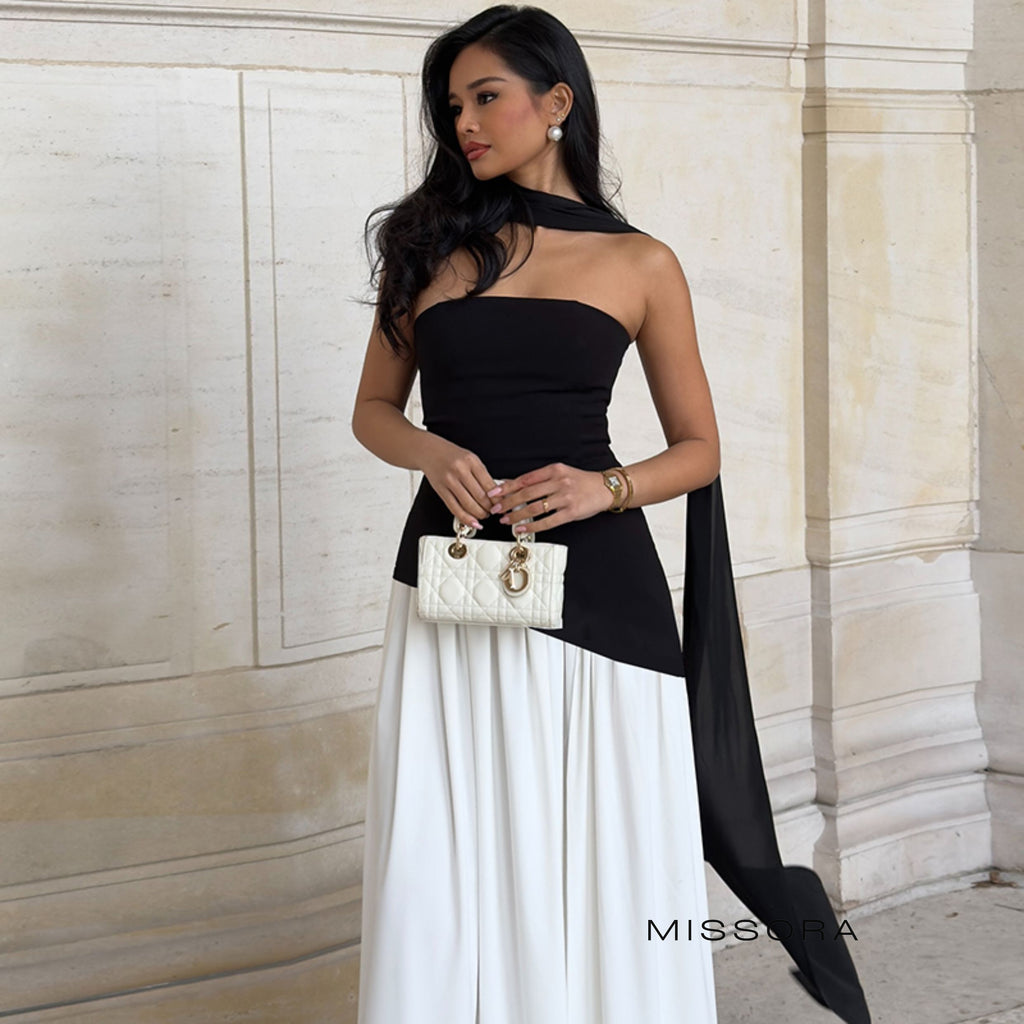 Embrie Askısız Yırtmaçlı Elbise [50K5KAZM]