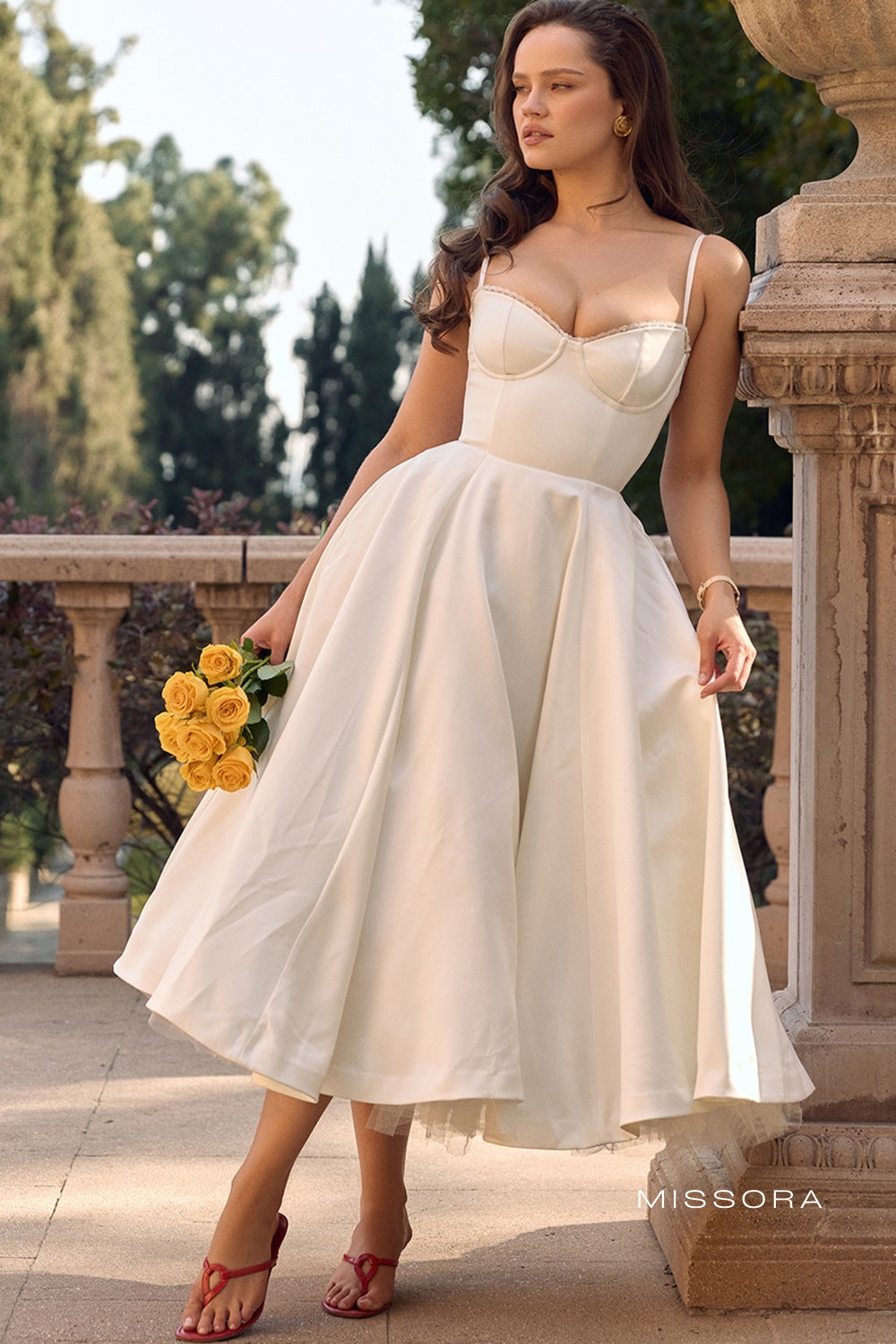 Emori Çiçekli Askılı Maksi Elbise [RGMQAM2P]