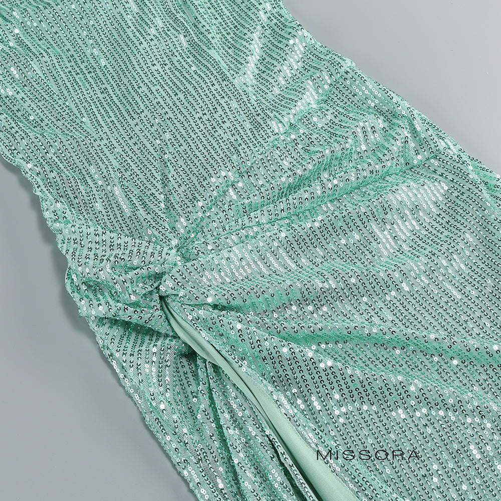 Fraidy Payetli Uzun Elbise [2SANMJZI]