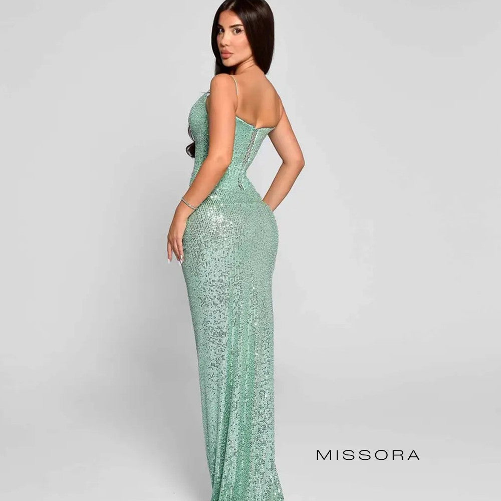 Fraidy Payetli Uzun Elbise [0N2EWQKV]