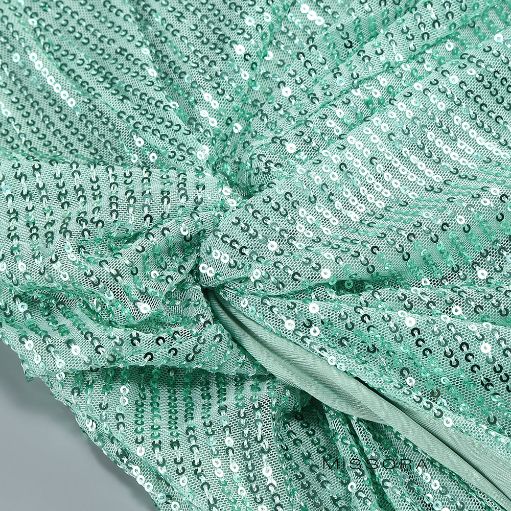 Fraidy Payetli Uzun Elbise [YLUH7LDX]