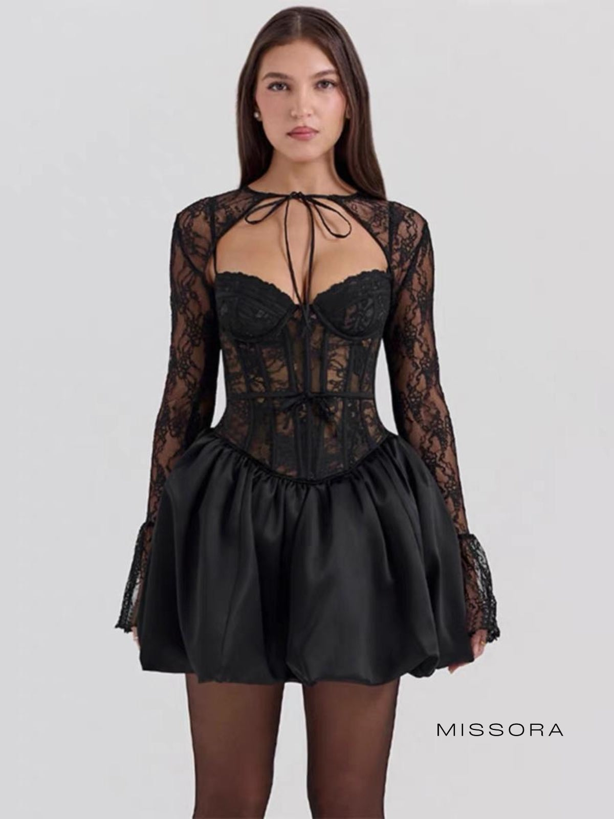 Frances Korsa Detaylı Mini Takım [L0GFOWU4]