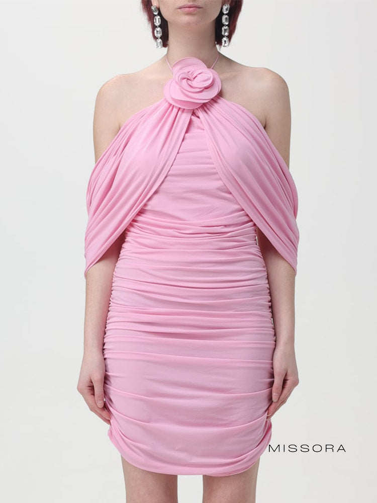 Haisley Halter Mini Elbise [QQ7QMLPZ]