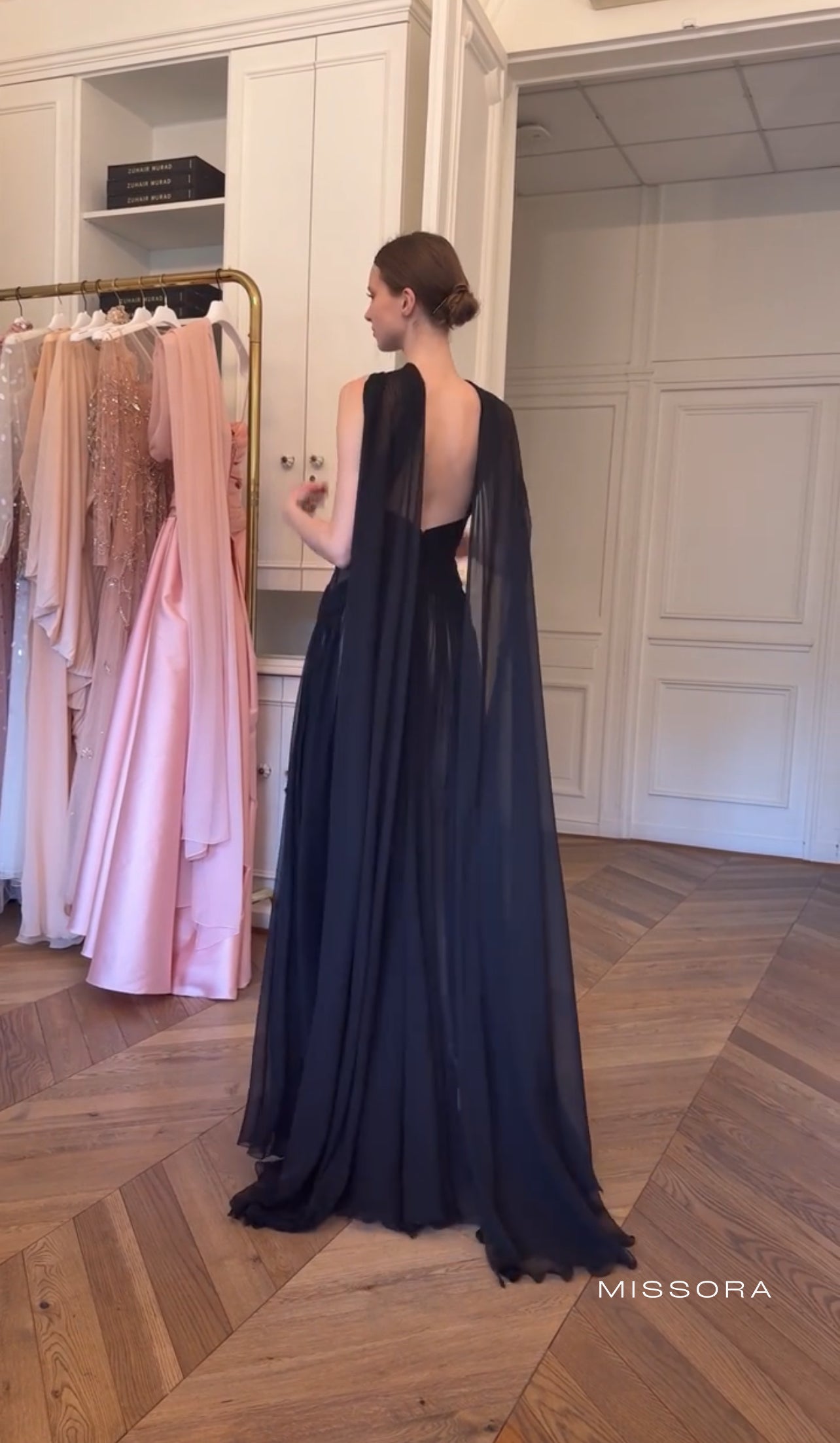 Jaela Siyah Sırt Dekolteli Elbise [79LZFLH5]