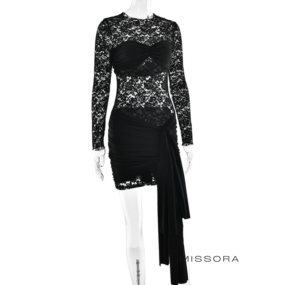 Jalaya Dantel Mini Etek Takımı [139OHLOD]