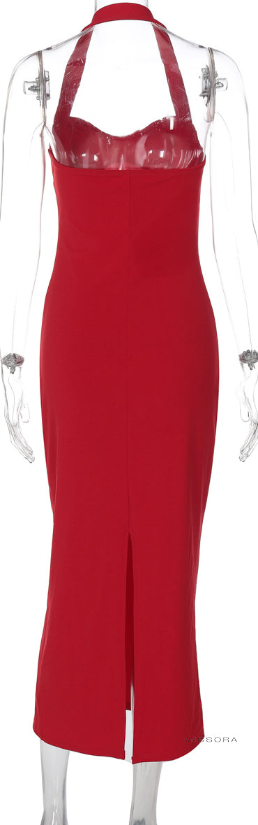 Jenesis Halter Mini Elbise [7N4RWSPZ]