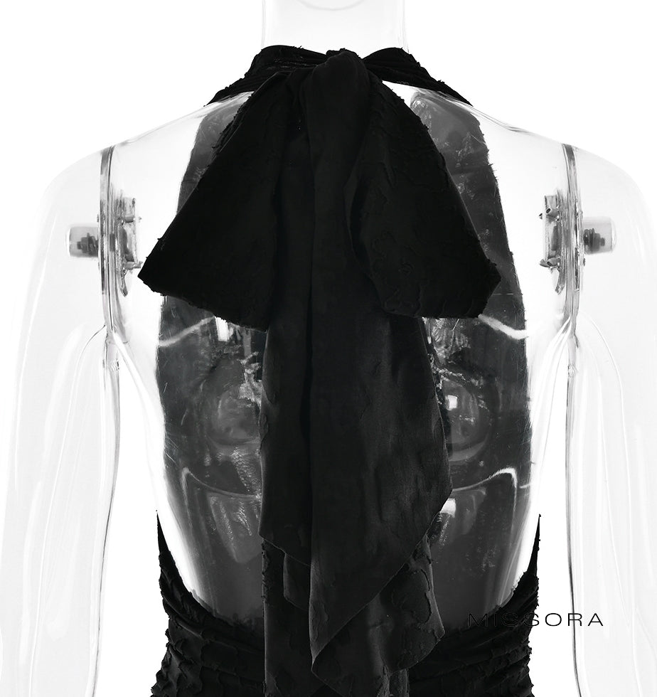 Johannah Jakar Halter Fishtail Elbise [H0Q8G7W7]