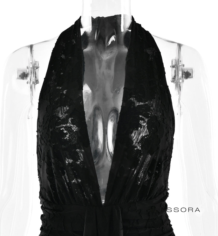 Johannah Jakar Halter Fishtail Elbise [4D3XIOB6]