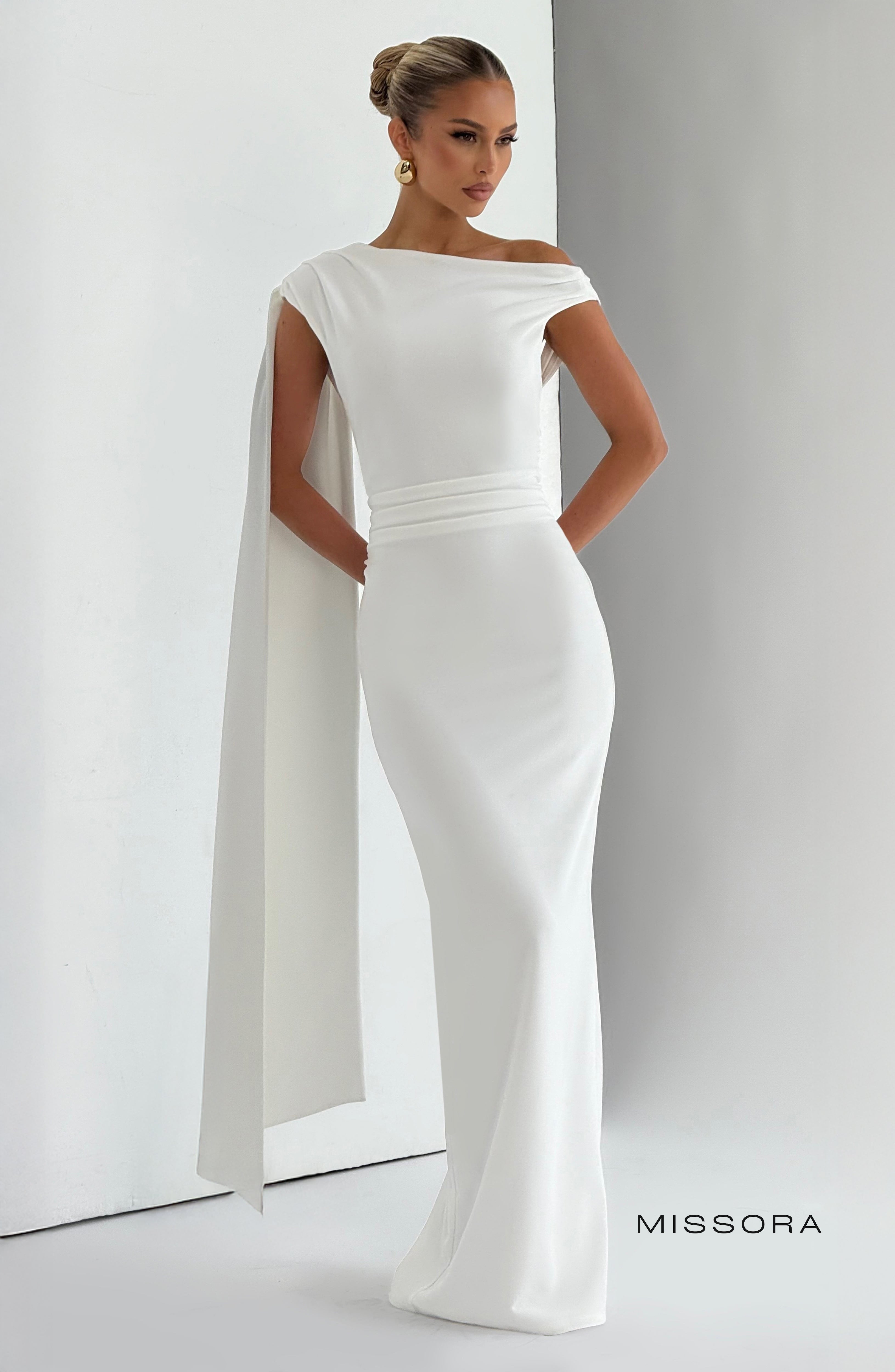 Missora Journei Draped Maxi Dress