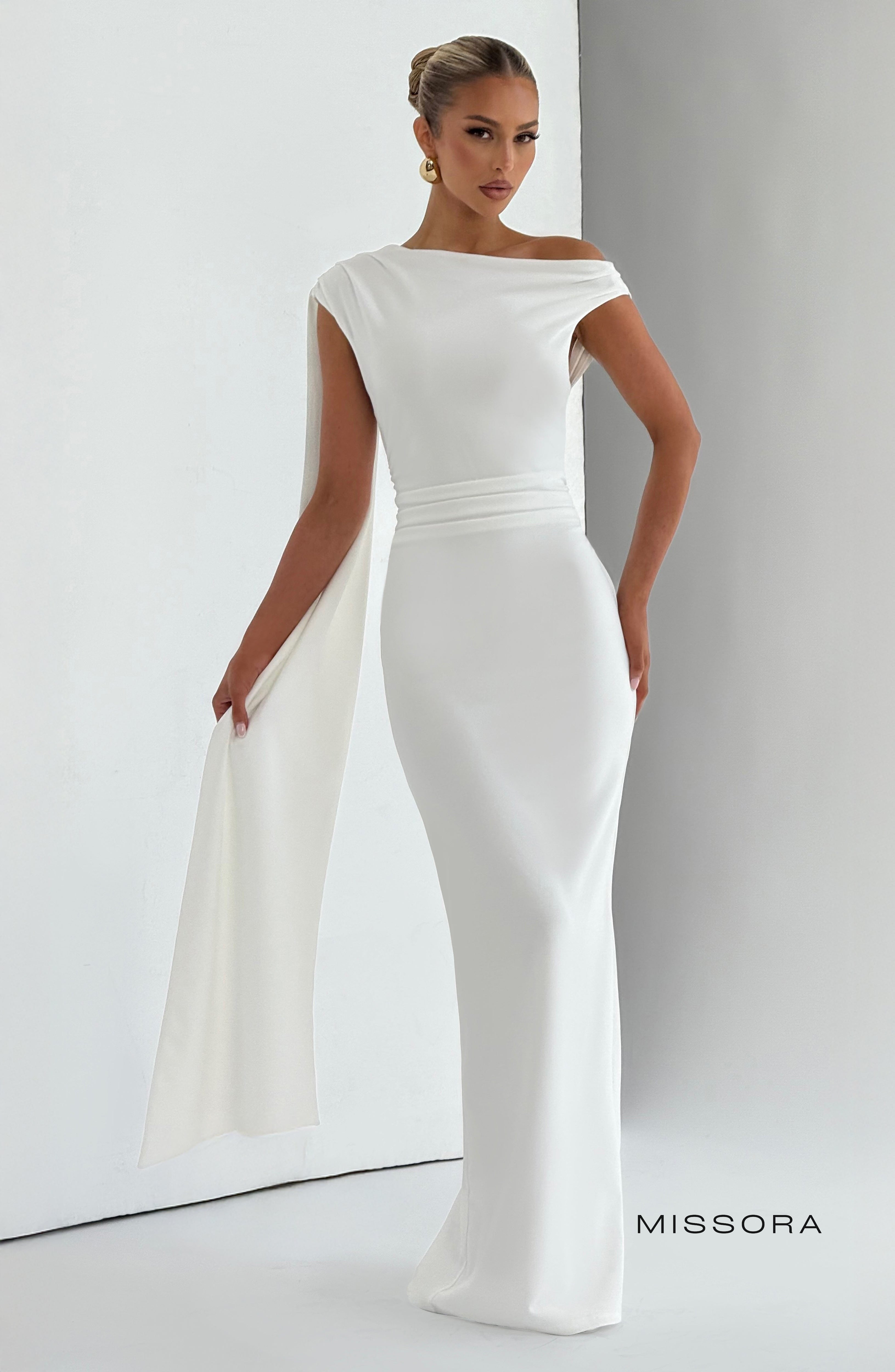 Missora Journei Draped Maxi Dress