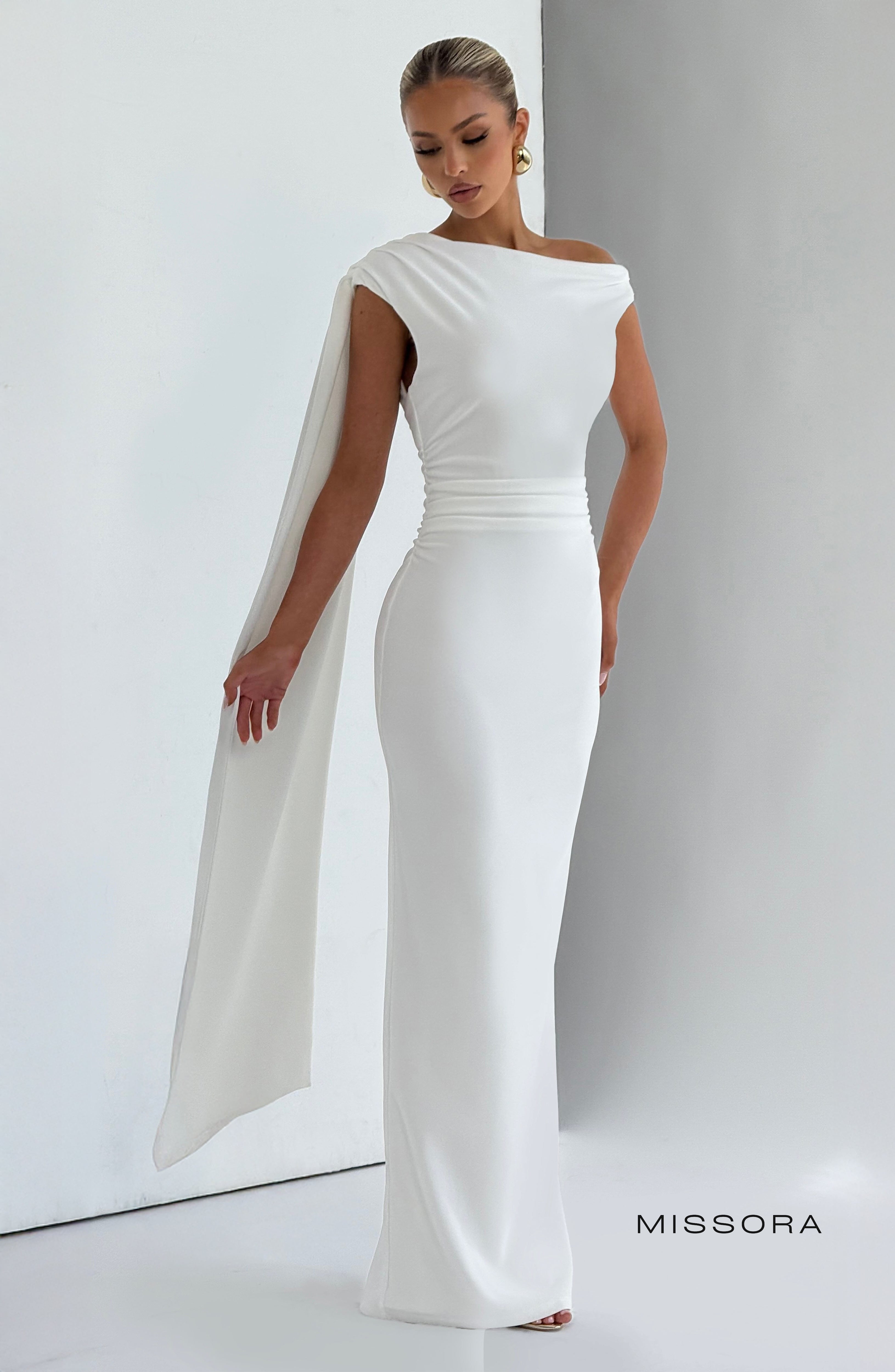 Missora Journei Draped Maxi Dress