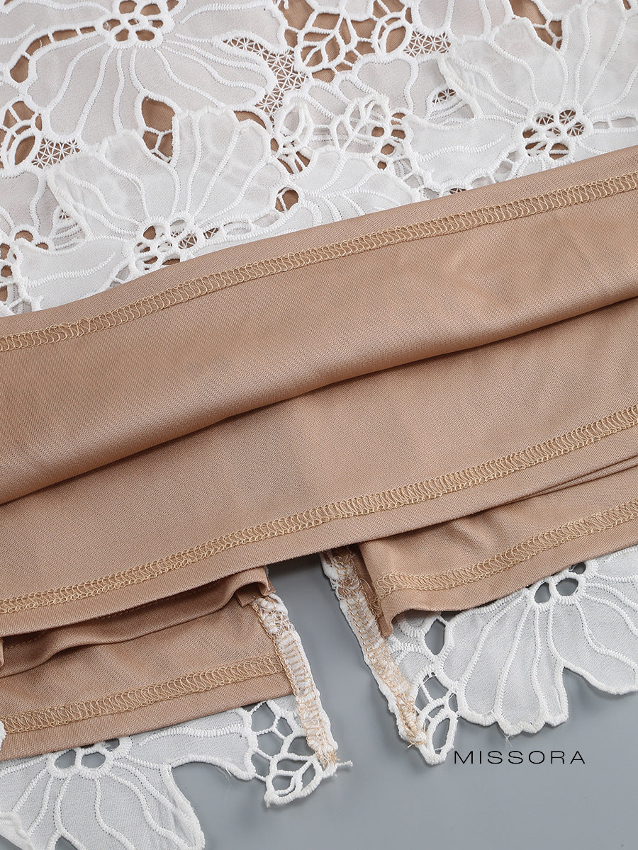 Julieta Dantel Sırt Dekolteli Elbise [NX3UDV4L]