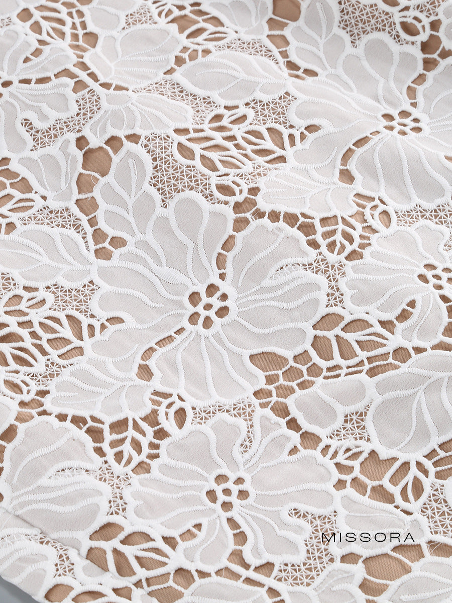 Julieta Dantel Sırt Dekolteli Elbise [2EWU5ASJ]