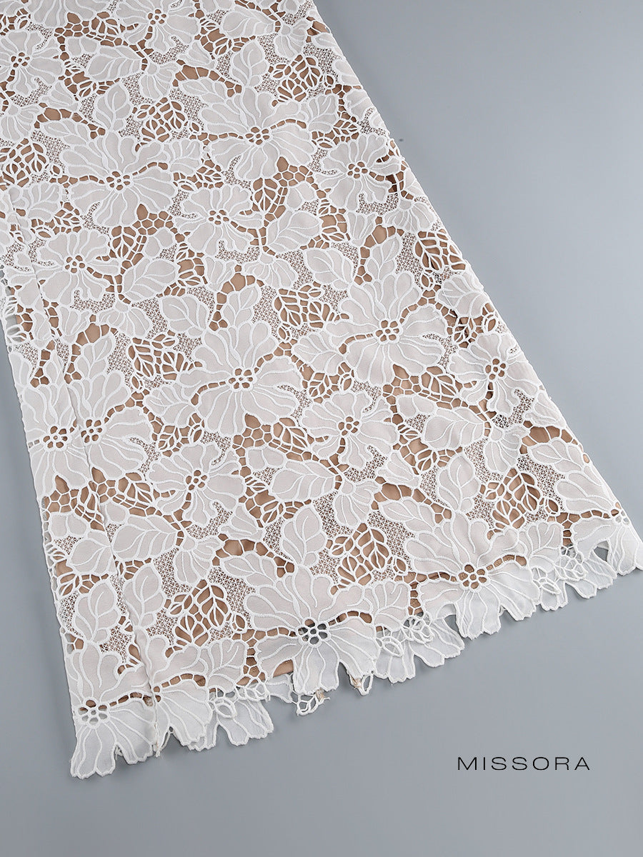 Julieta Dantel Sırt Dekolteli Elbise [J541FW97]