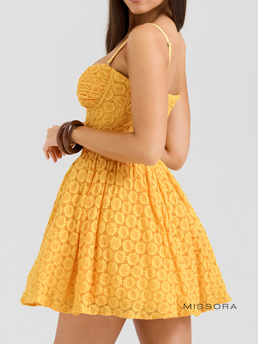 Julieta Dantelli Korse Mini Elbise [43BH9JHE]