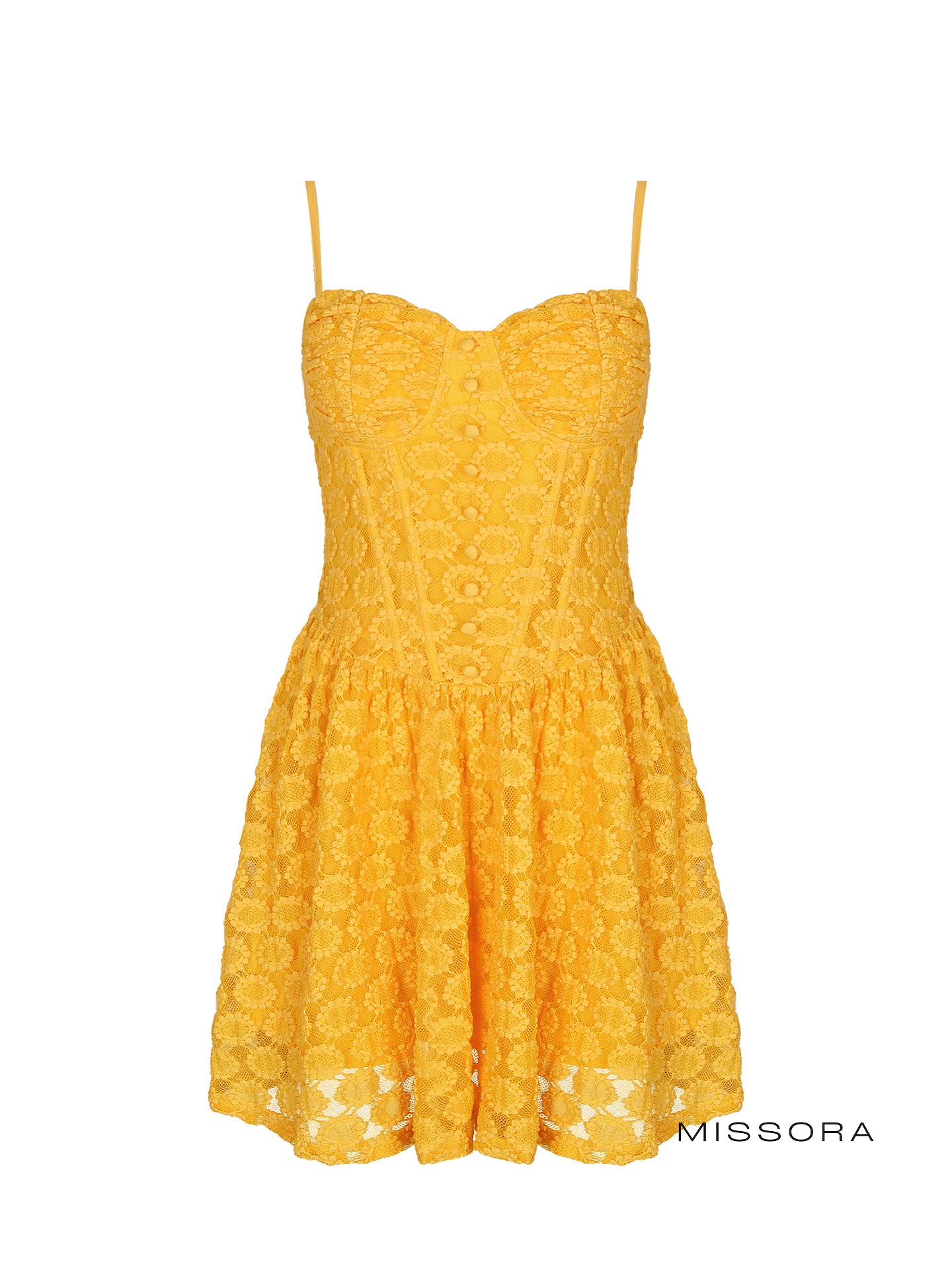 Julieta Dantelli Korse Mini Elbise [664LLTRO]