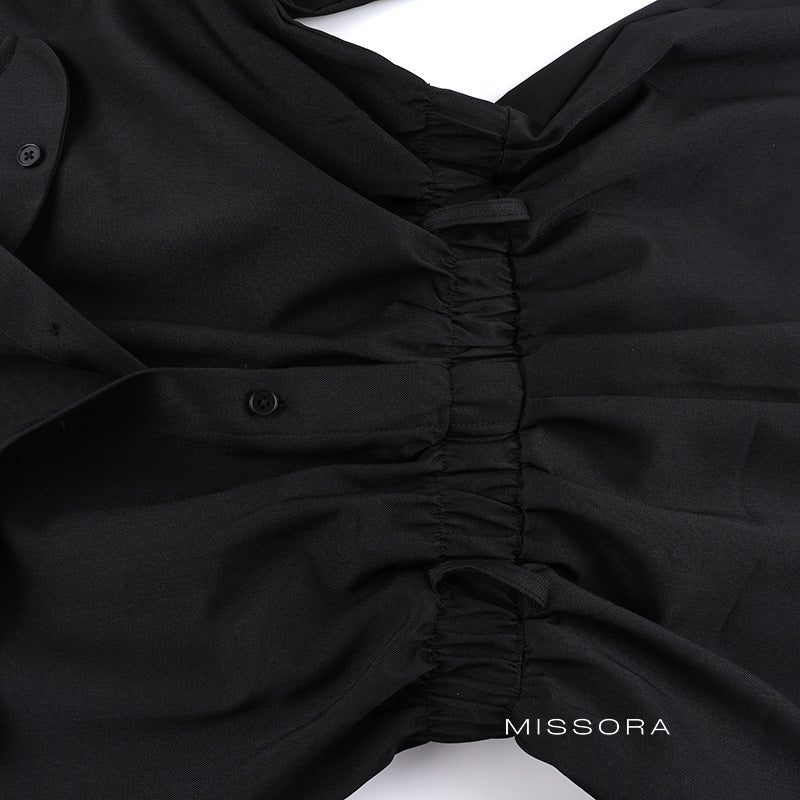 June Düğmeli Şık Şort Tulum [5O37KSW2]