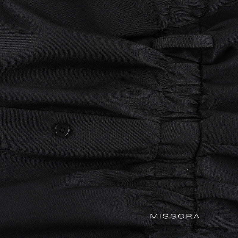 June Düğmeli Şık Şort Tulum [KVAB6C9F]