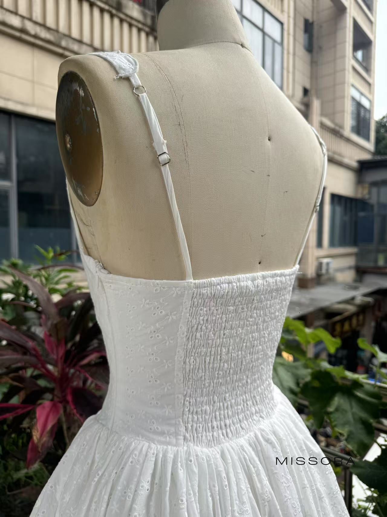 Kaileigh Dantel İşlemeli Mini Elbise [KKWY8351]