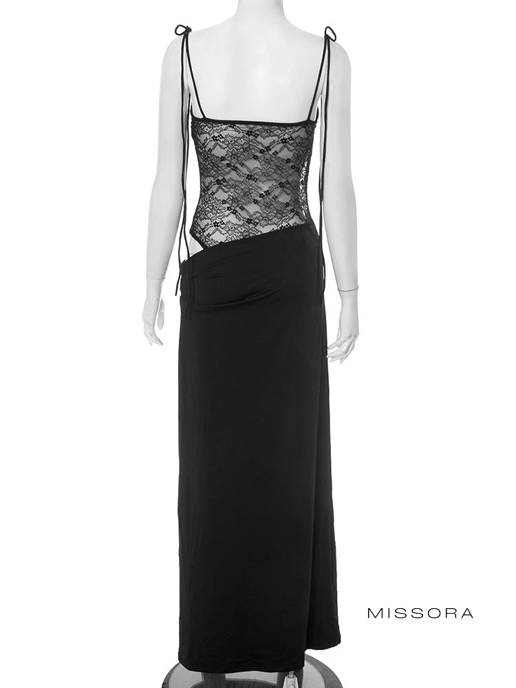 Kaori Dantelli Uzun Elbise [VUHVWCX1]