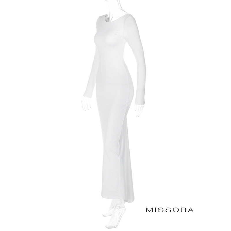 Karlyn Büzgülü Maxi Elbise [8XEYG5FG]