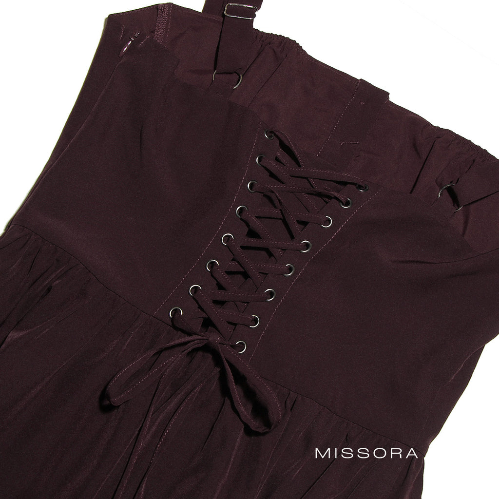 Kaylanie Kare Yaka Korse Detay Elbise [SQWNA3L1]