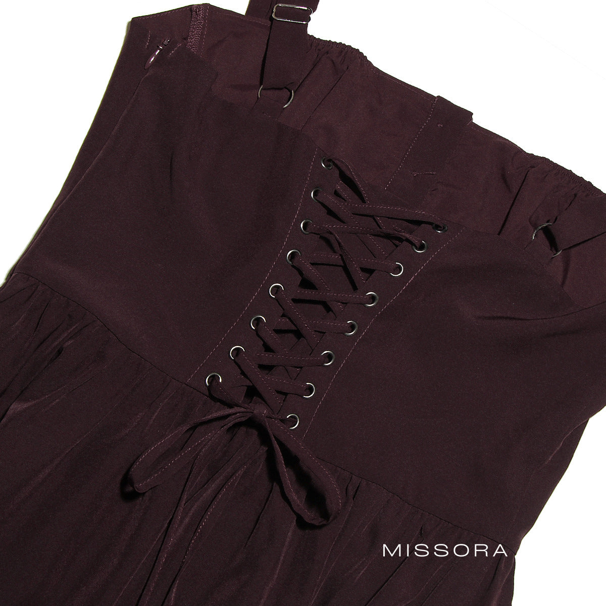 Kaylanie Kare Yaka Korse Detay Elbise [SQWNA3L1]