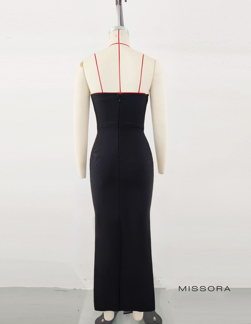 Keilyn Straplez Bandaj Maxi Elbise [YFJW4R62]